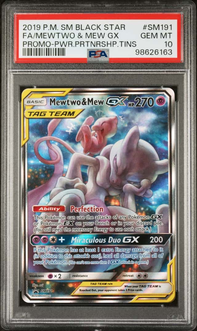 Mewtwo & Mew GX