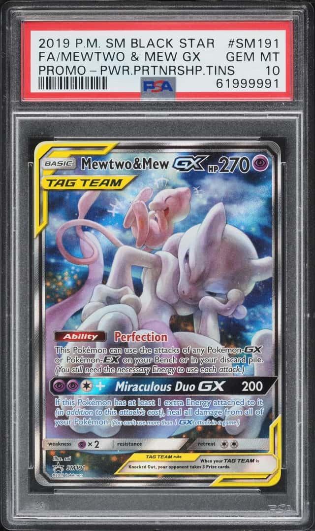 Mewtwo & Mew GX