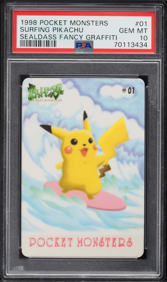 Surfing Pikachu