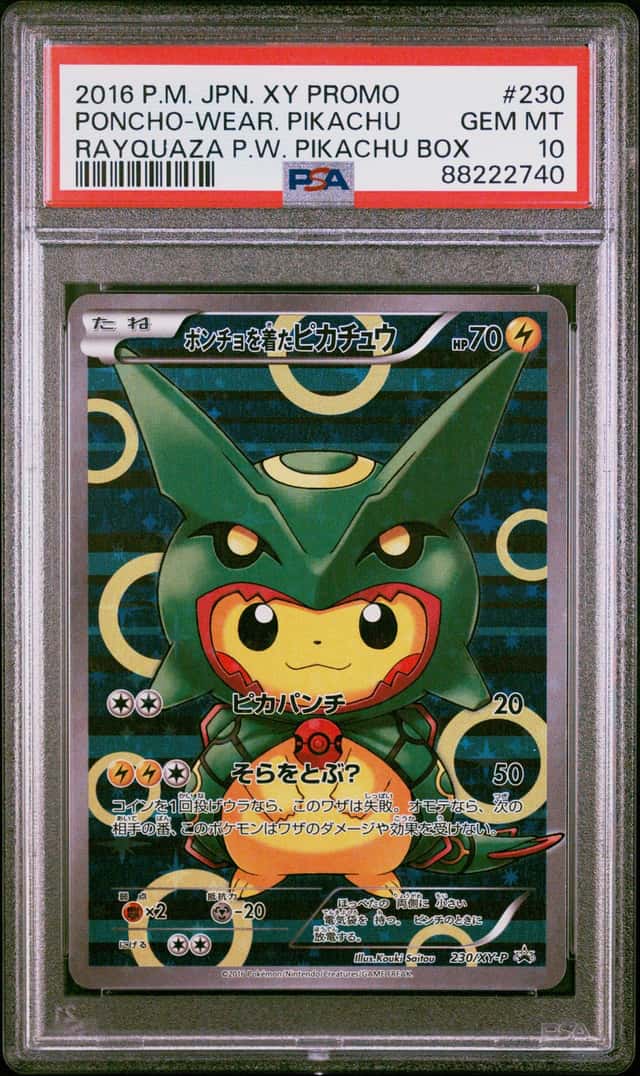 Poncho-Wearing Pikachu