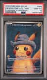Pikachu/grey Felt Hat