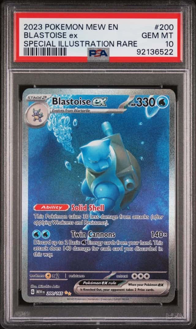 BLASTOISE ex