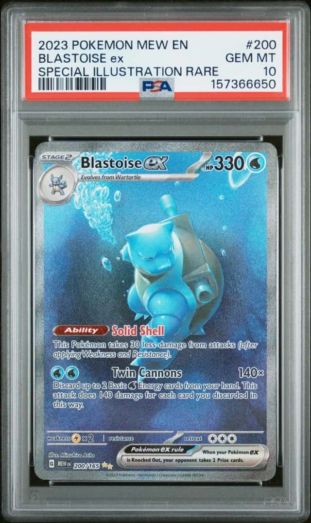 BLASTOISE ex