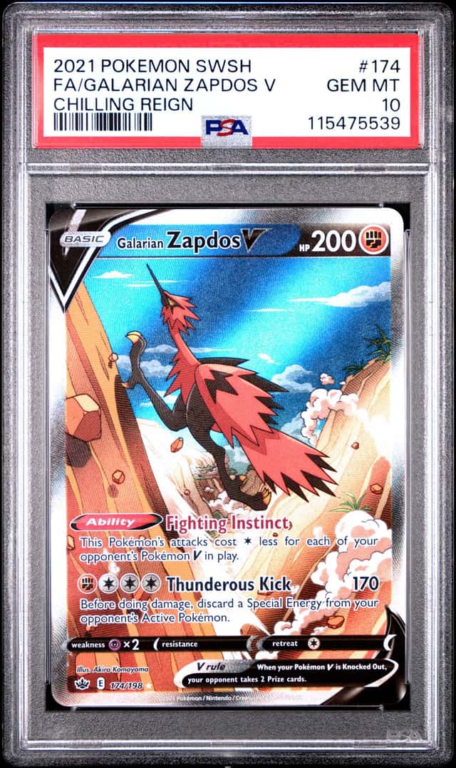 Galarian Zapdos V