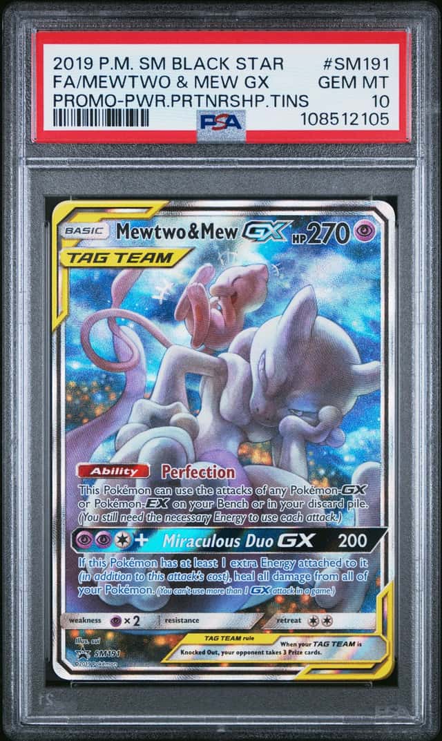 Mewtwo & Mew GX