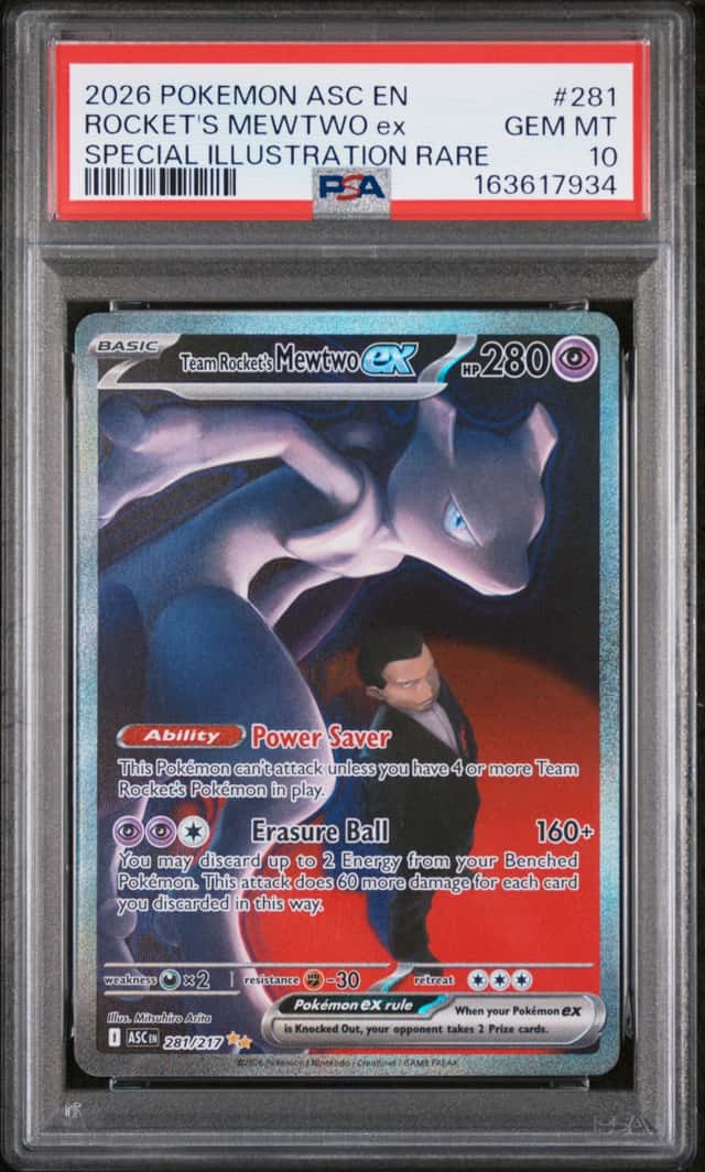 ROCKET'S MEWTWO ex