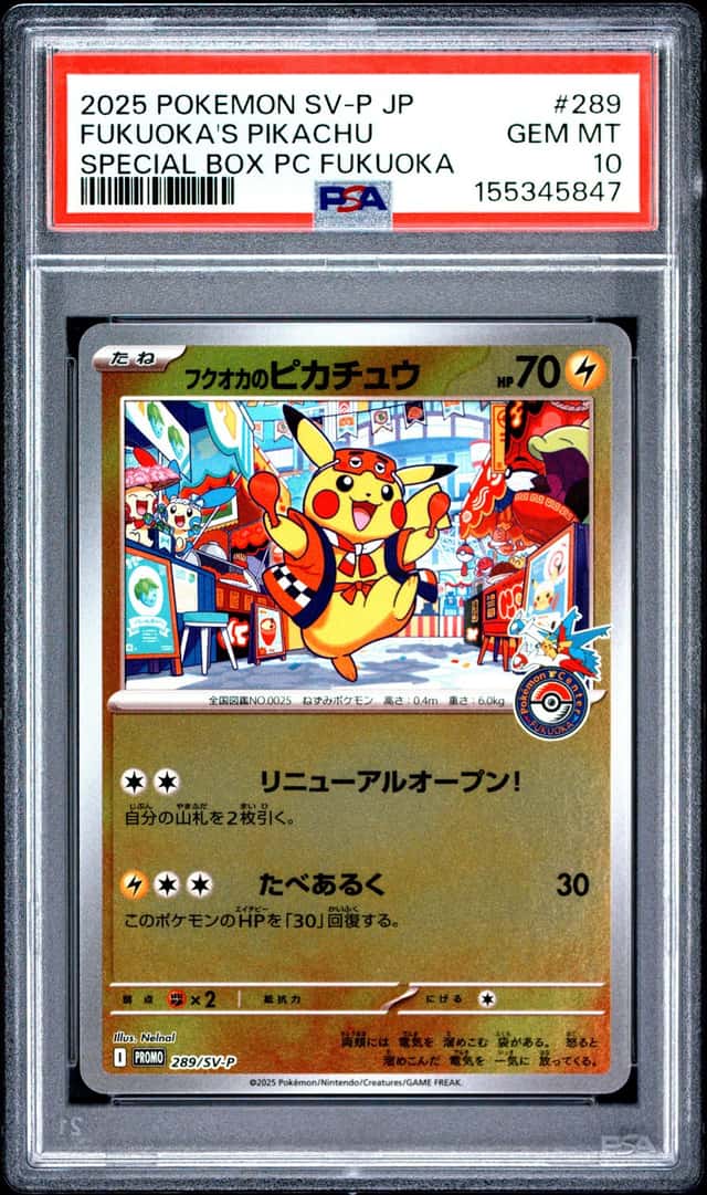 Fukuoka's Pikachu
