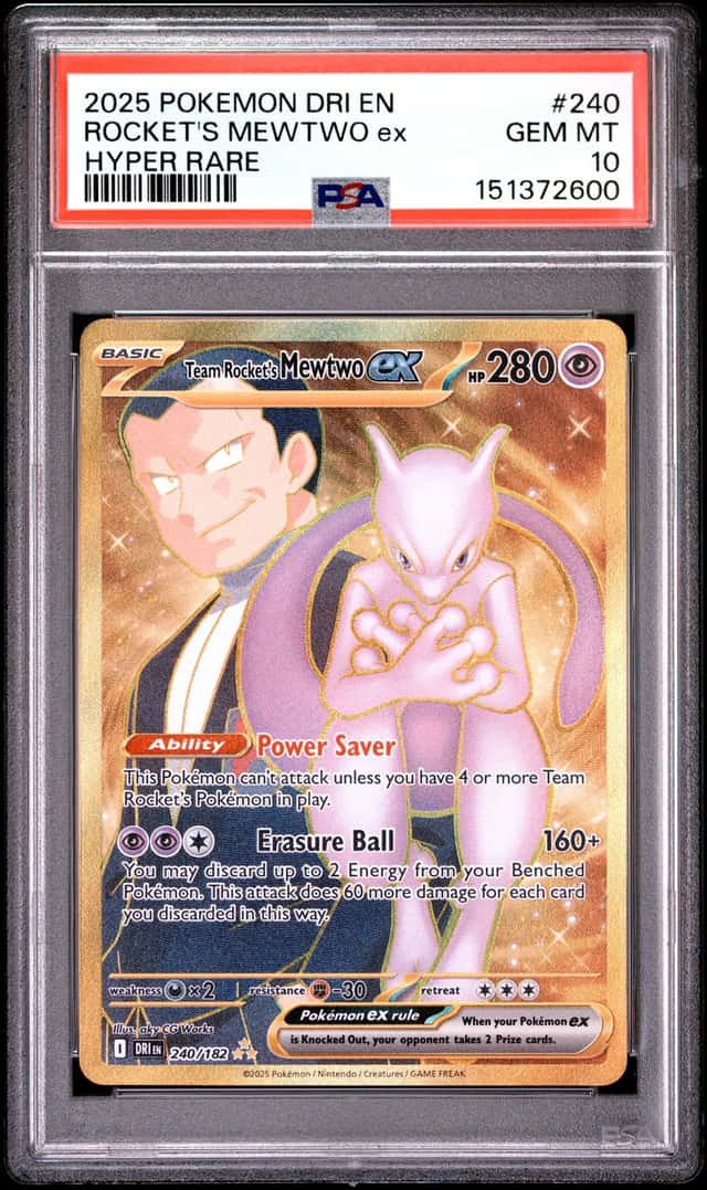 ROCKET'S MEWTWO ex