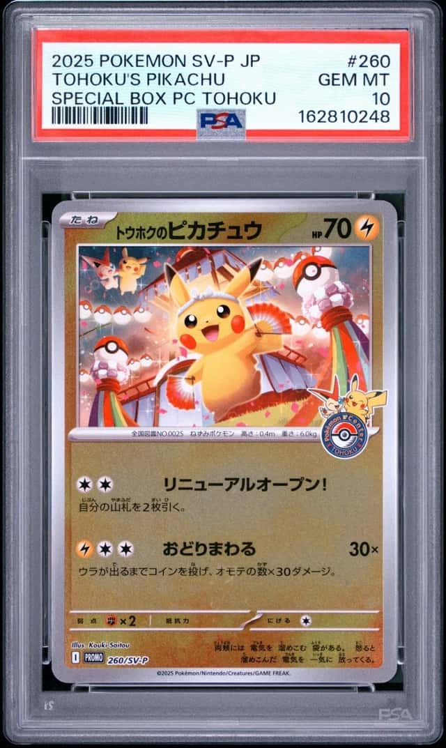 Tohoku's Pikachu