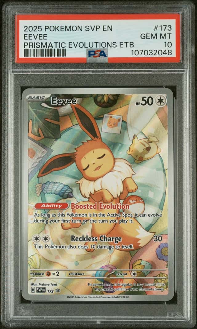 2023-25 Pokemon SV Black Star Promos Eevee #173 PSA 10 GEM MINT GEM MINT
