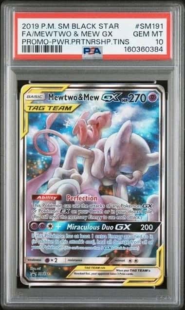 Mewtwo & Mew GX