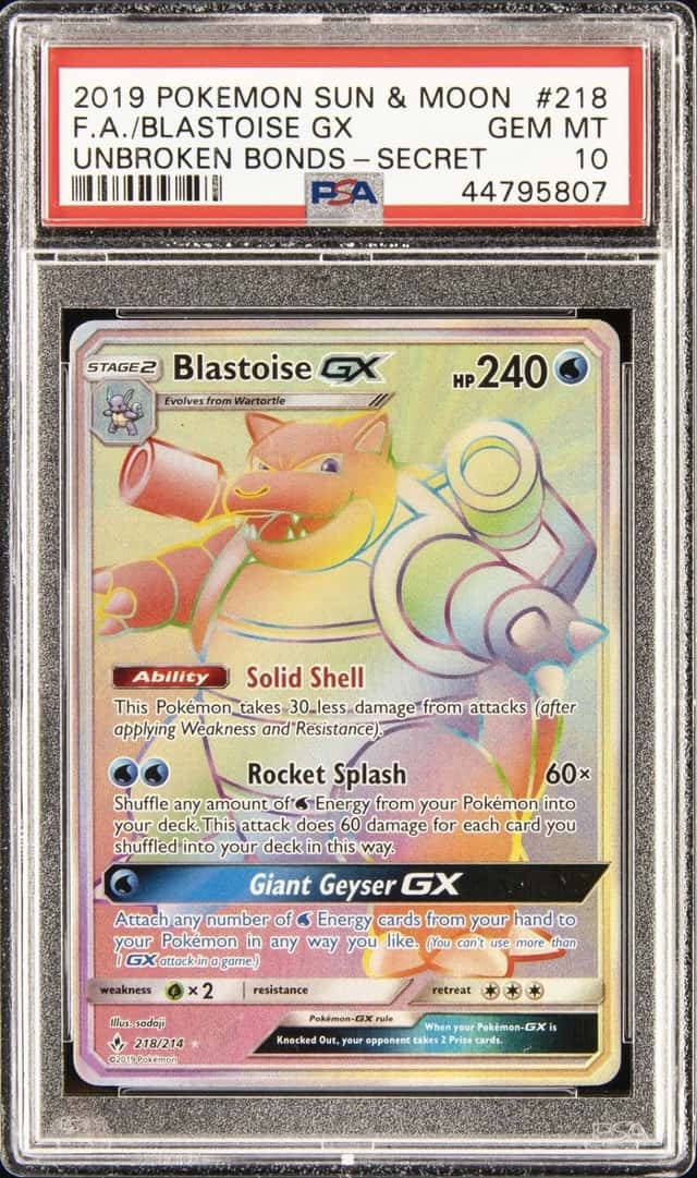 Blastoise GX