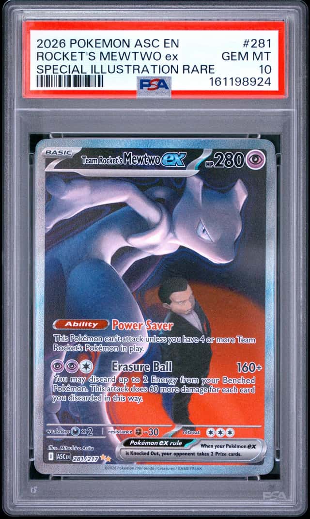 ROCKET'S MEWTWO ex
