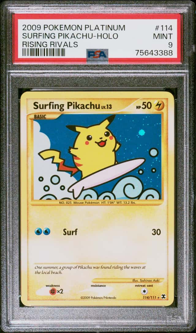 Surfing Pikachu