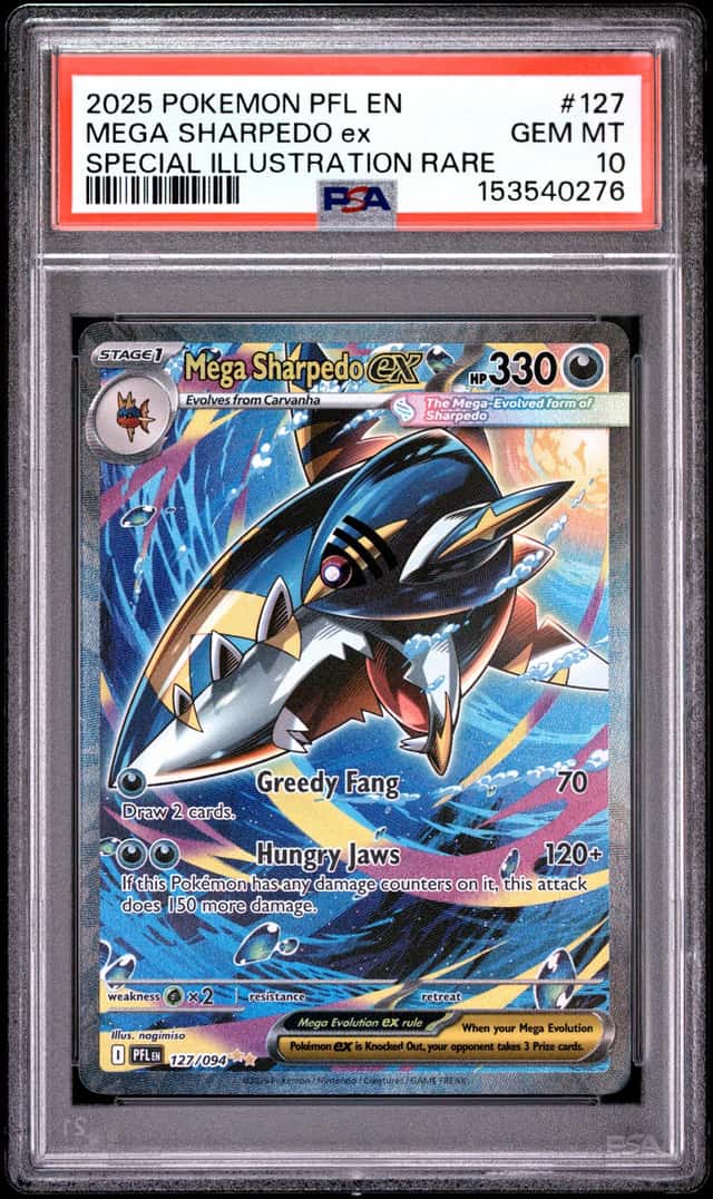 MEGA SHARPEDO ex
