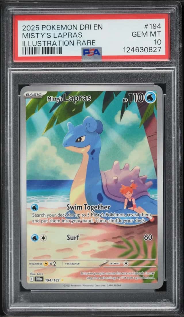 Misty's Lapras