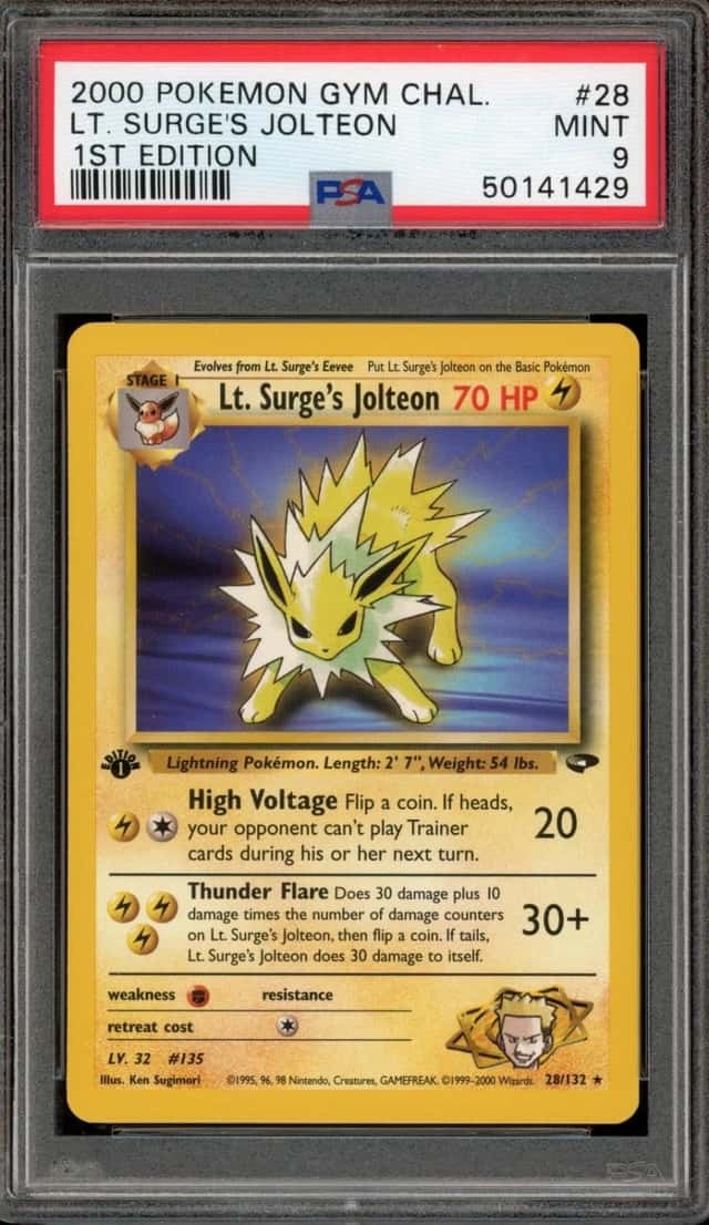 Lt. Surge's Jolteon