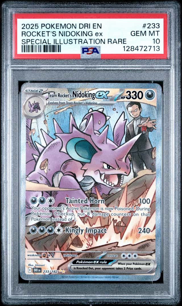 ROCKET'S NIDOKING ex