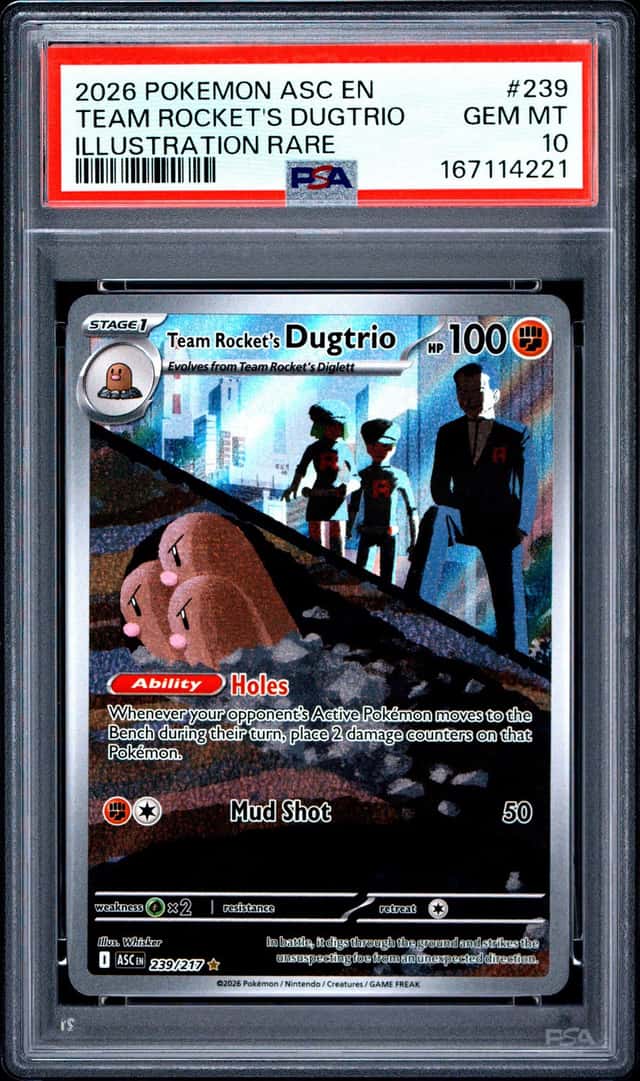Team Rocket's Dugtrio