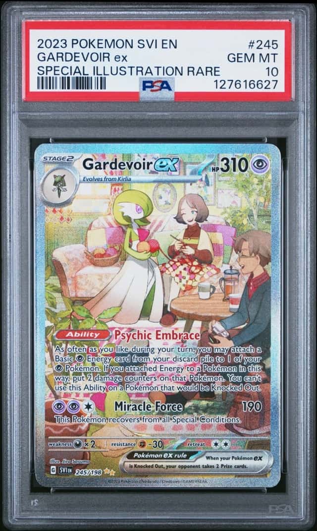 Pokemon Gardevoir ex Scarlet & Violet 245 Special Illustration Rare PSA 10