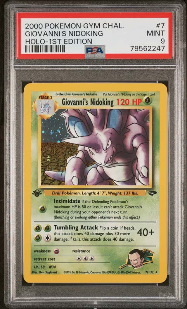 Giovanni's Nidoking