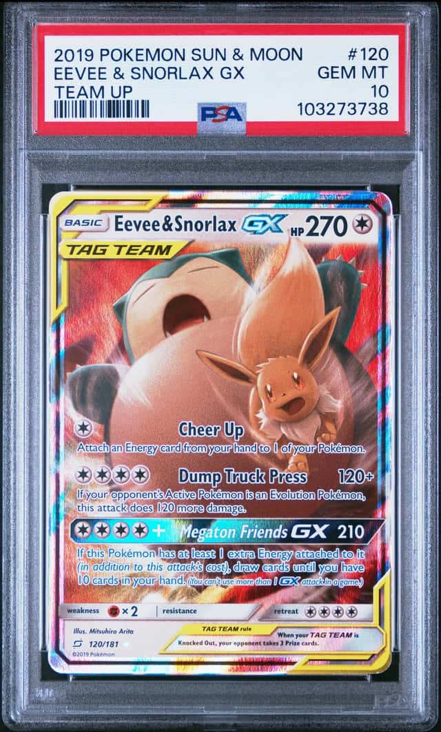 Eevee & Snorlax GX