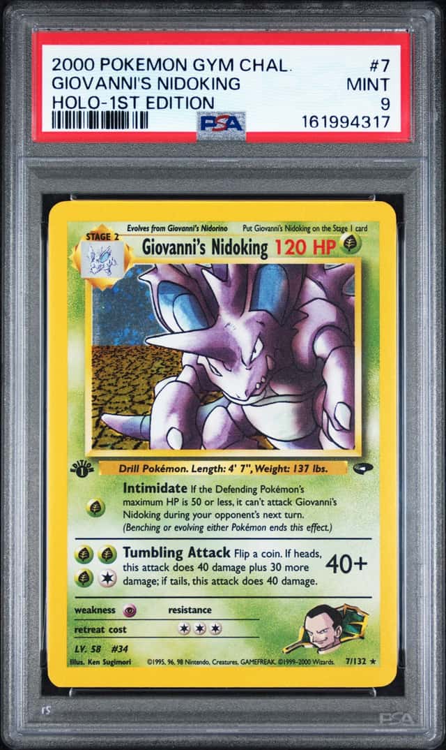 Giovanni's Nidoking
