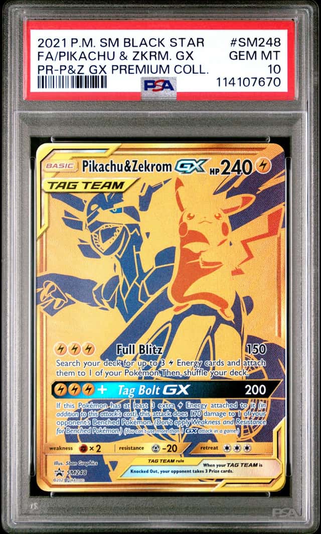 Pikachu & Zekrom GX