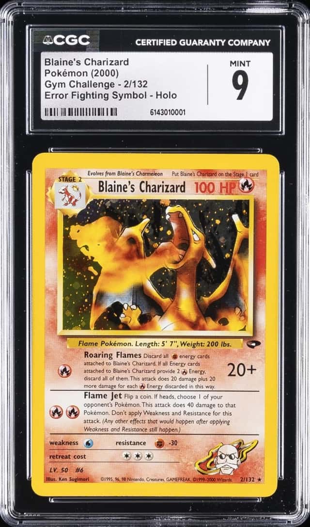 Blaine's Charizard