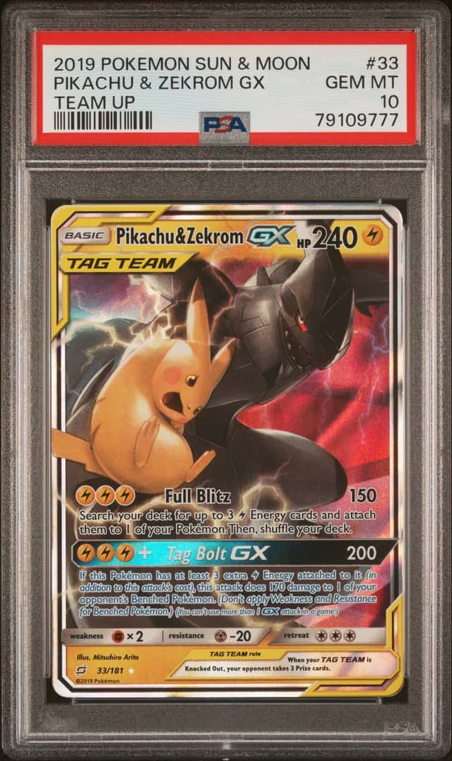 Pikachu & Zekrom GX