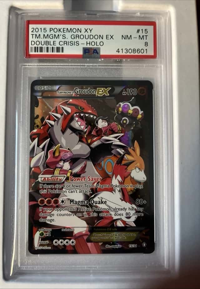 Team Magma's Groudon EX