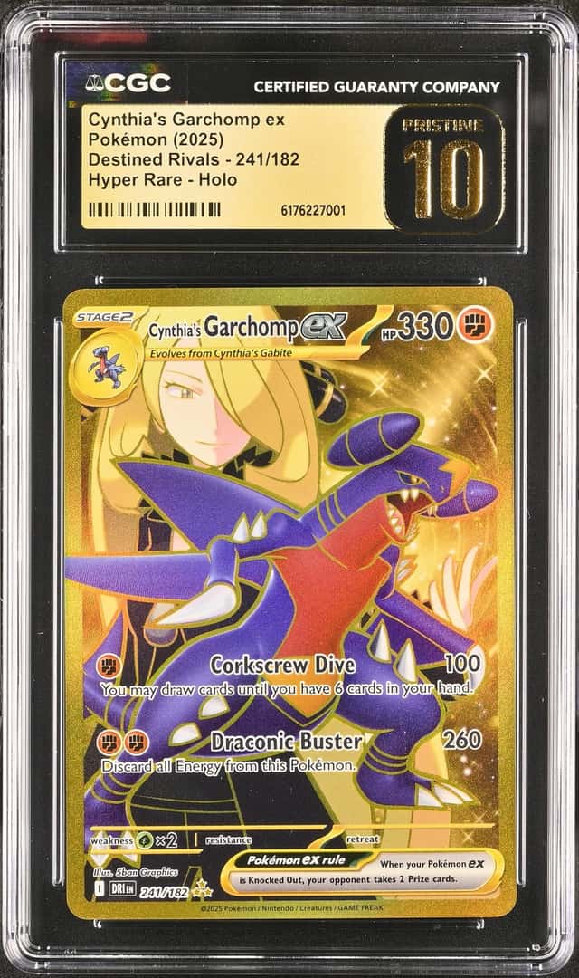 CYNTHIA'S GARCHOMP ex