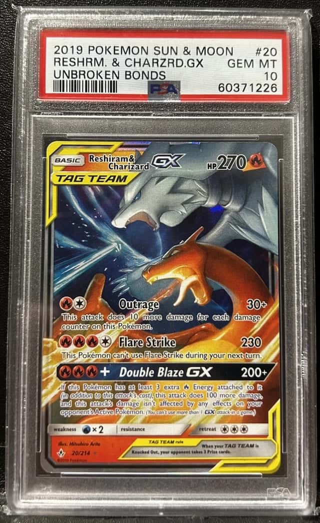 Reshiram & Charizard GX