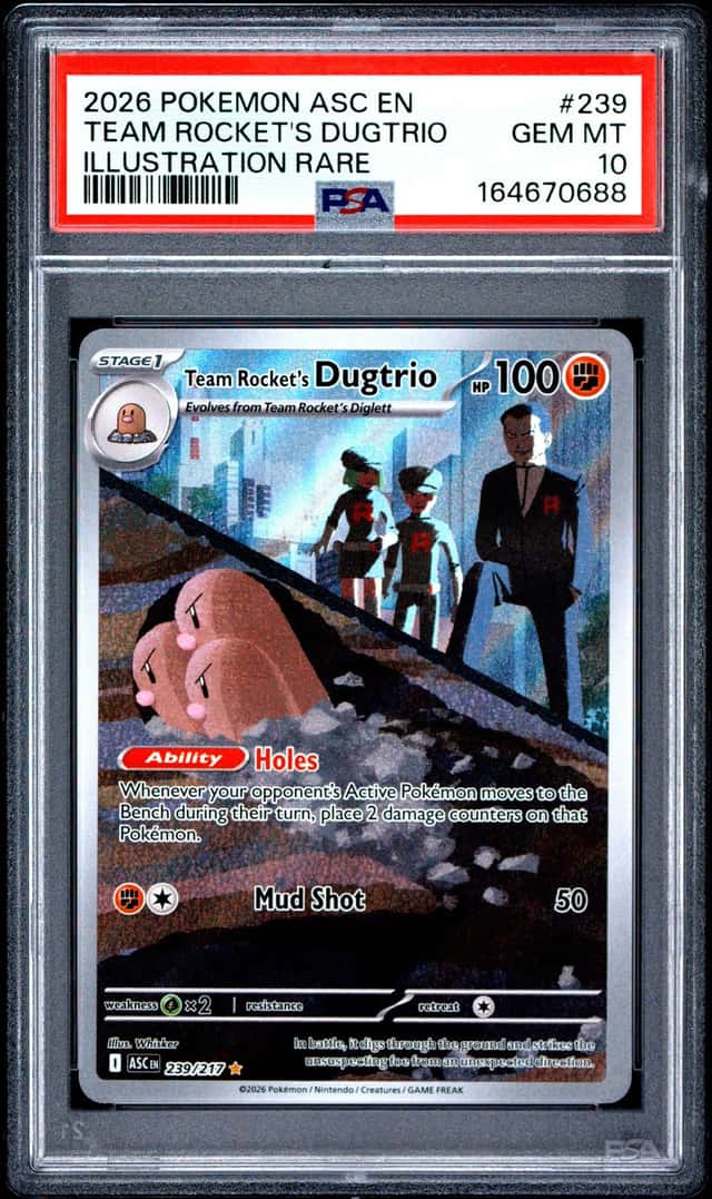Team Rocket's Dugtrio