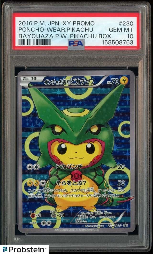 Poncho-Wearing Pikachu