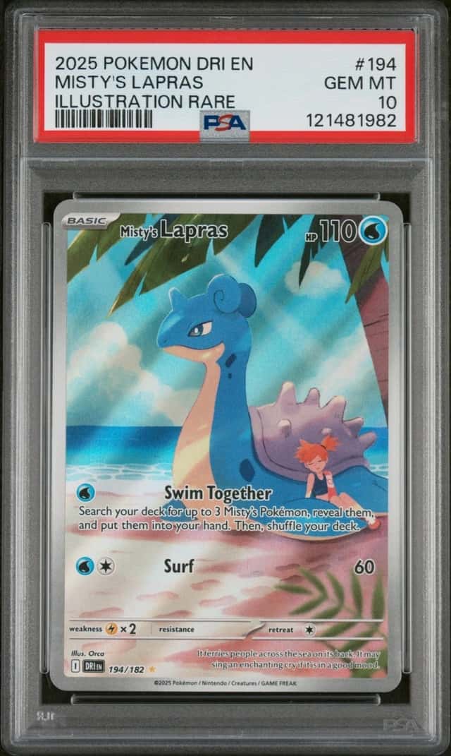 Misty's Lapras
