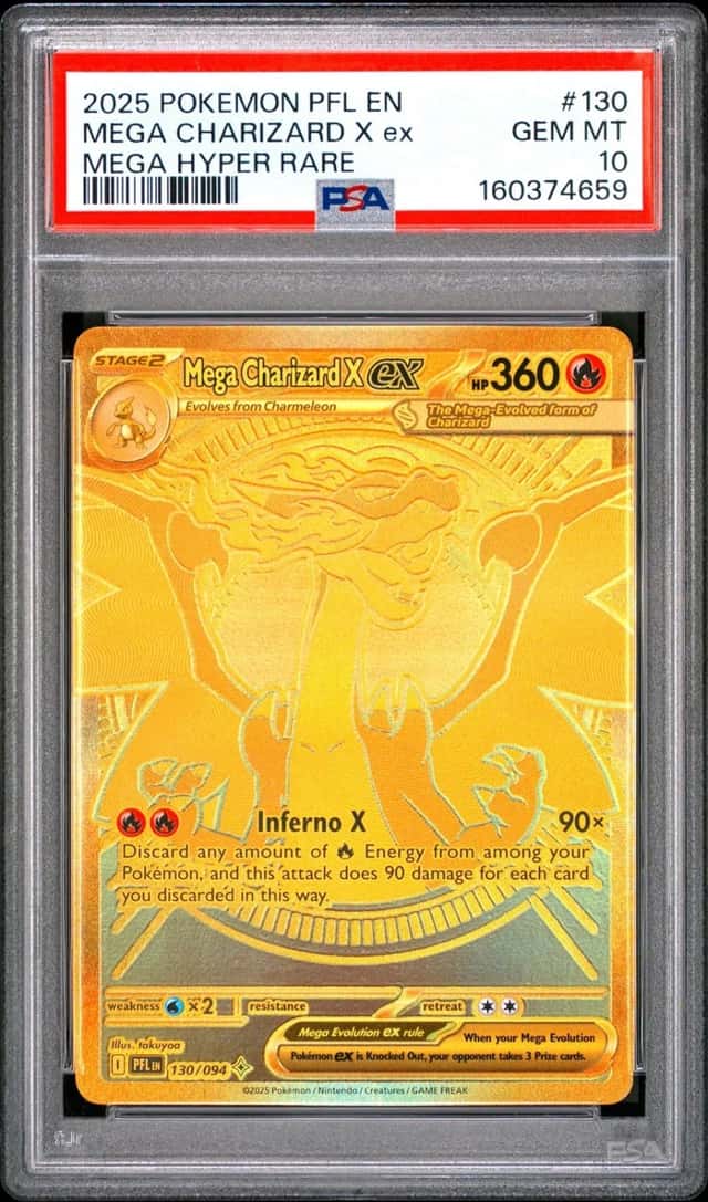 MEGA CHARIZARD X ex