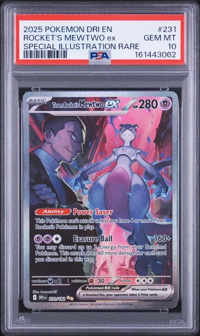 ROCKET'S MEWTWO ex