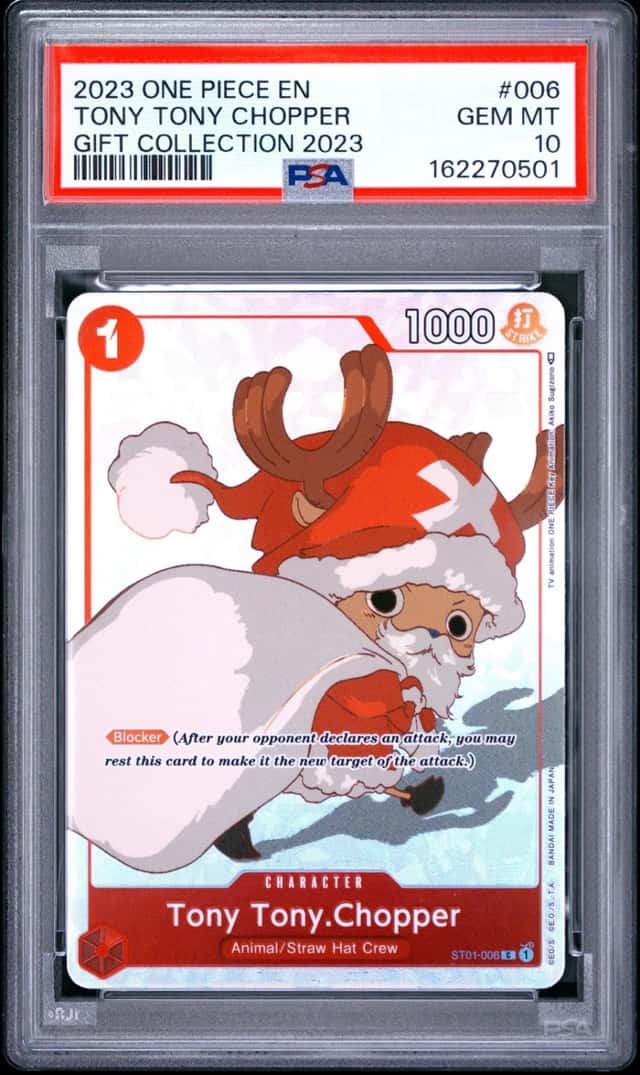 2023 ONE PIECE GIFT COLLECTION 2023 #006 TONY TONY CHOPPER PSA 10