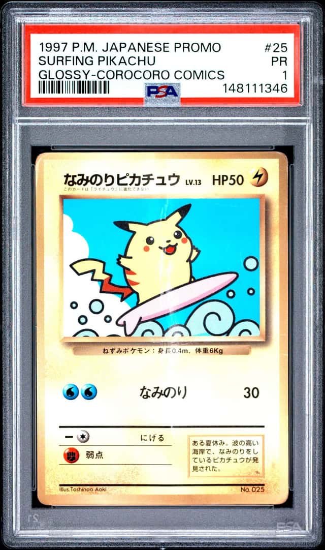 Surfing Pikachu