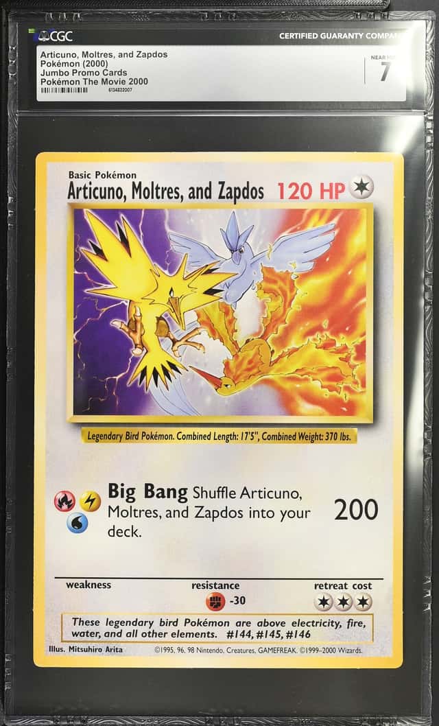 Articuno, Moltres, and Zapdos