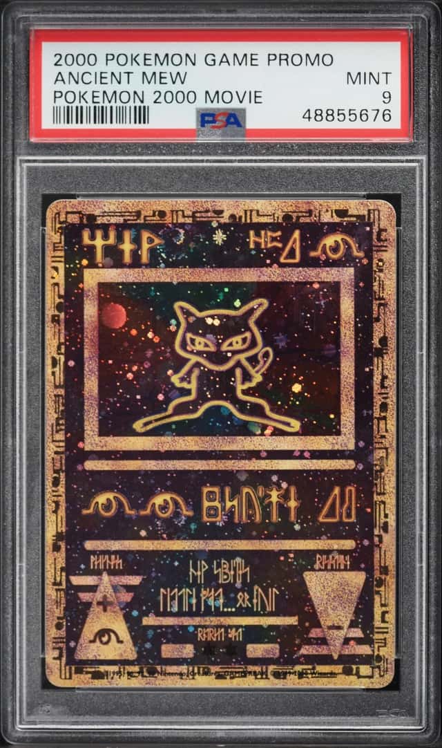 2000 Pokemon Movie Promo Ancient Mew PSA 9 MINT