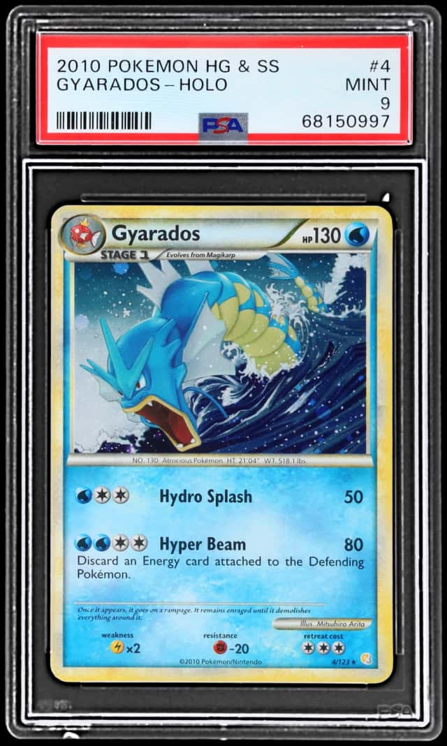 2010 Pokemon Heartgold and Soulsilver Holo Gyarados #4