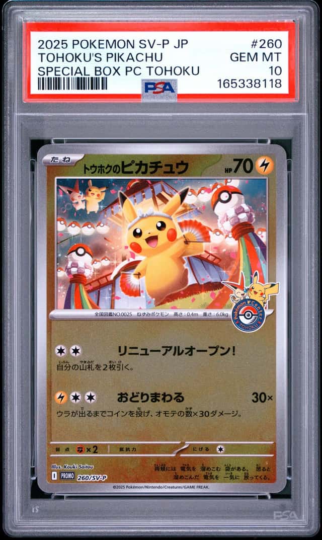 Tohoku's Pikachu