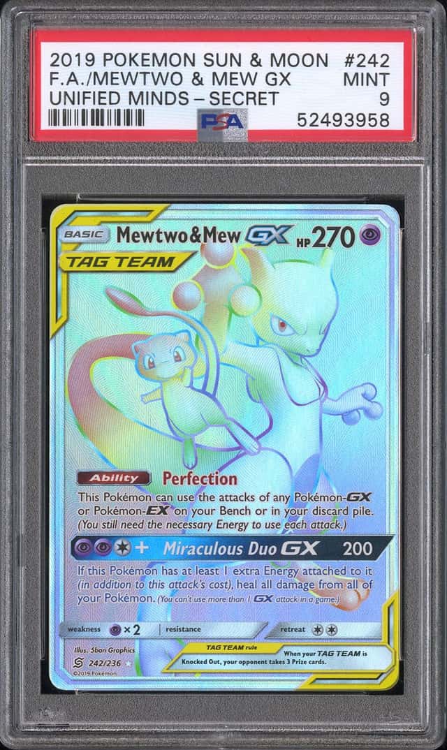 Mewtwo & Mew GX