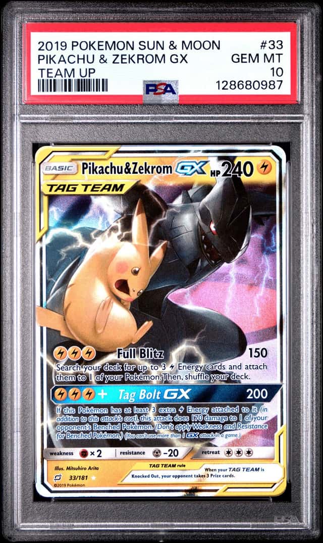Pikachu & Zekrom GX