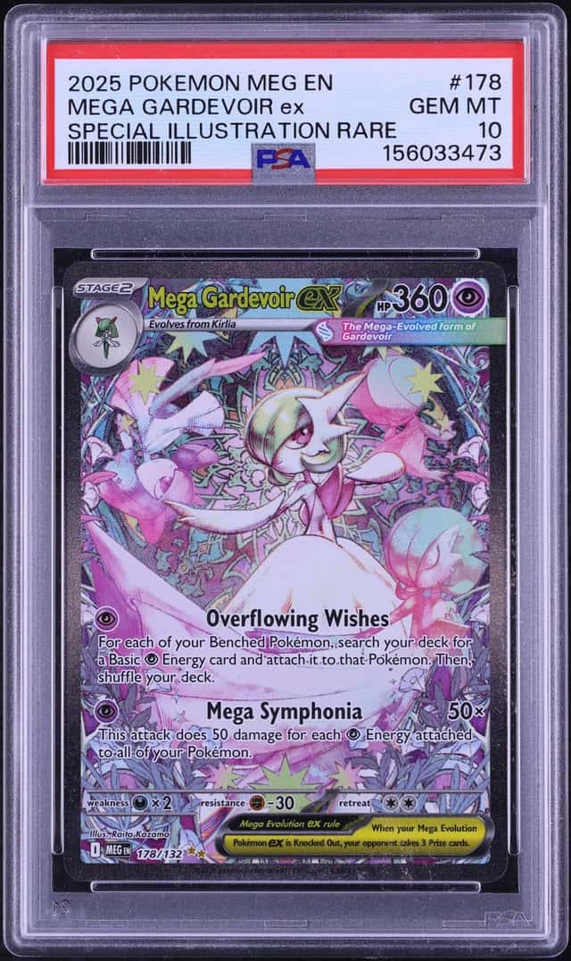 2025 Pokemon Mega Evolution SIR Mega Gardevoir ex #178 PSA 10 GEM MINT