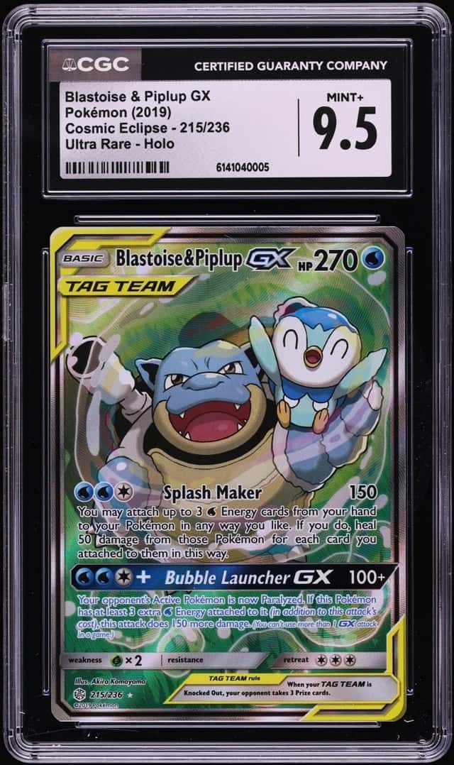 Blastoise & Piplup GX