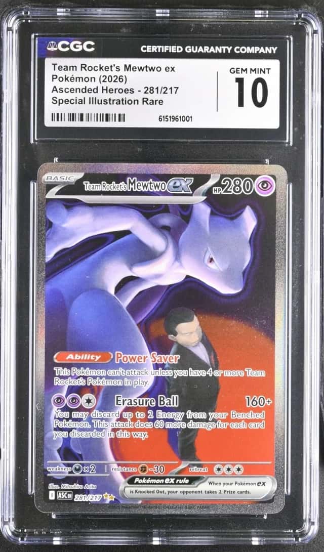 ROCKET'S MEWTWO ex