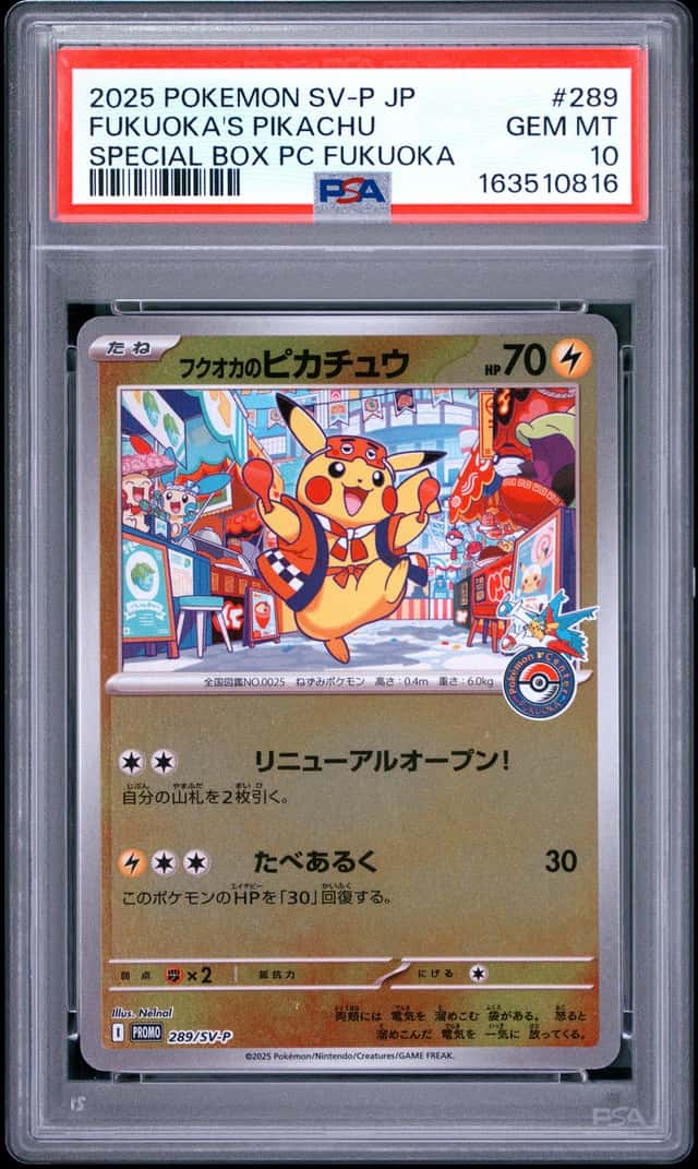 Fukuoka's Pikachu